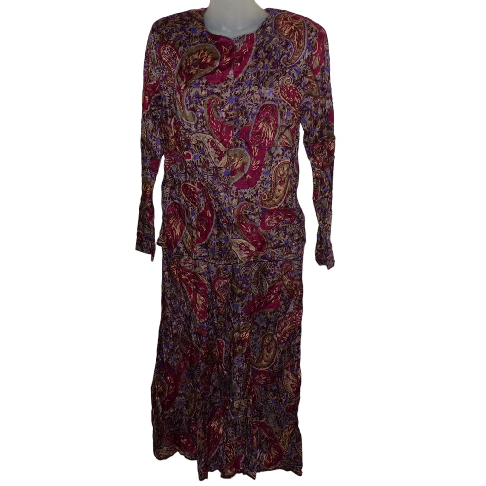 NWT Vintage 90s Peters & Ashley 2pc‎ Skirt,Top Set Ralph Lauren-esque!